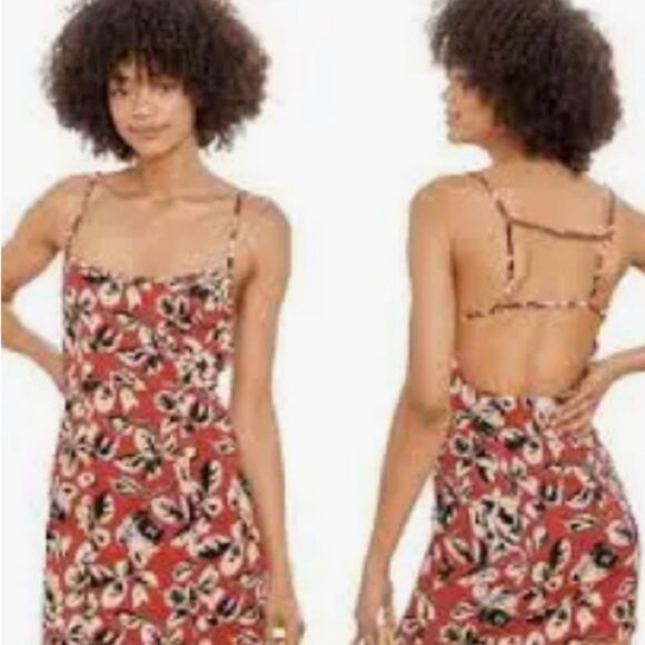 CLEARANCE! Rust Free People Strappy Mini Dress Size S NWT - Picture 6 of 6